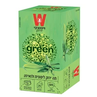 תה ויסוצקי ירוק לימונית לואיזה 25 שקיקים