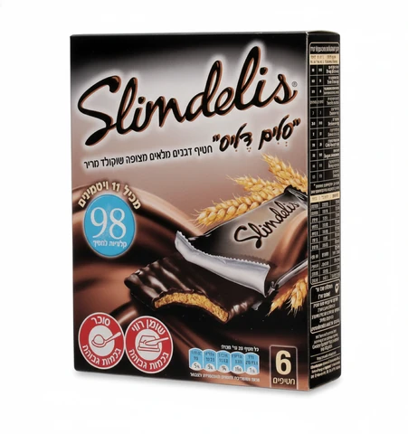סלים דליס מהדורה מיוחדת שוקו מריר 120 גרם