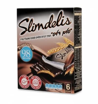 חטיף מרבה סלים דליס מהדורה מיוחדת שוקו מריר 120 גרם