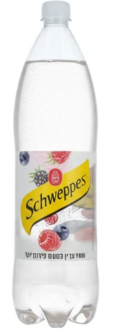 שוופס משקה מוגז עדין פירות יער 1.5 ליטר פיקדון