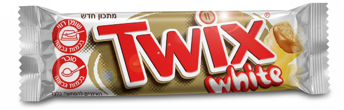 טוויקס חטיף שוקולד בר לבן 46 גרם