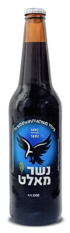 בירה נשר מאלט בקבוק חוזר 500 מ"ל