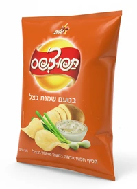 תפוצ'יפס שמנת ובצל 50 גרם