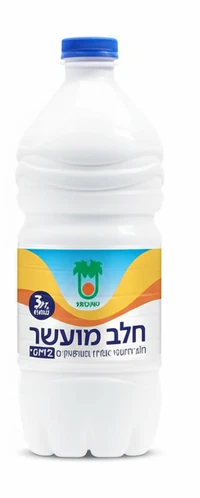 חלב מועשר יטבתה 3% בכד 2 ליטר מהדרין