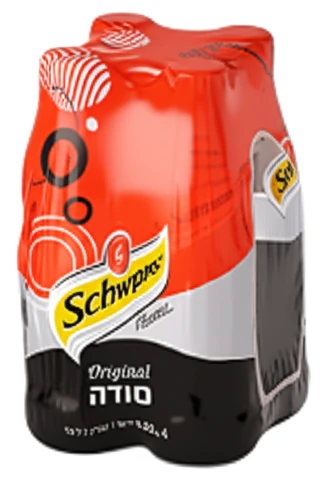 שוופס סודה מארז רביעייה 250 מ"ל