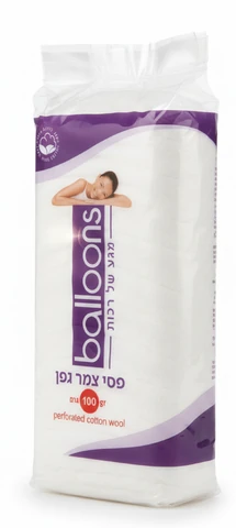 בלונס צמר גפן פרוס 100 גרם