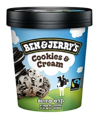 גלידת פיינטים קרם עוגיות