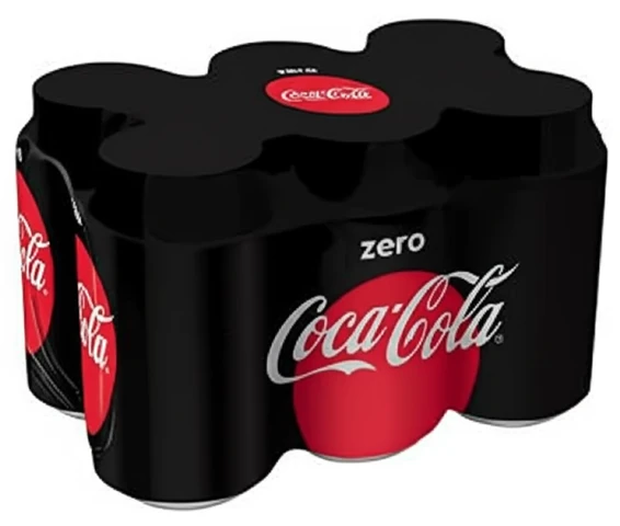 קוקה קולה זירו שישיית פחיות 330 מ"ל