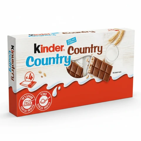 קינדר קאנטרי רביעייה 94 גרם