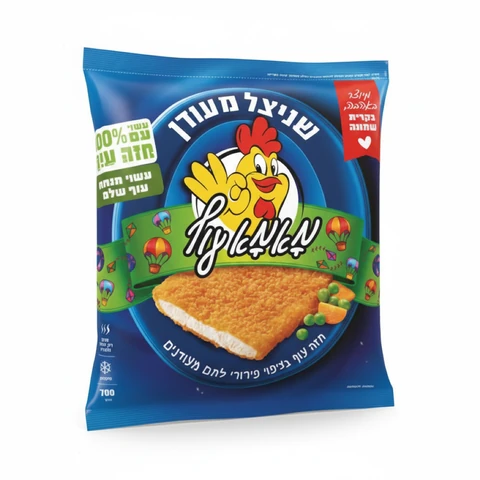שניצל עוף אמיתי בציפוי מעודן 700 גרם