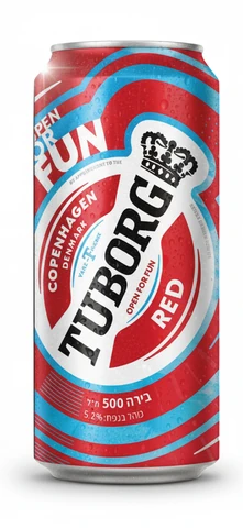 בירה טובורג רד בפחית