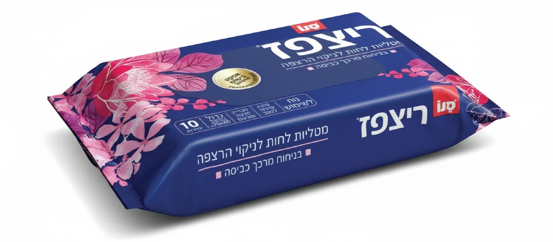 מטליות חד פעמיות לניקוי הרצפה בניחוח מרכך כביסה 10 יחידות סנו