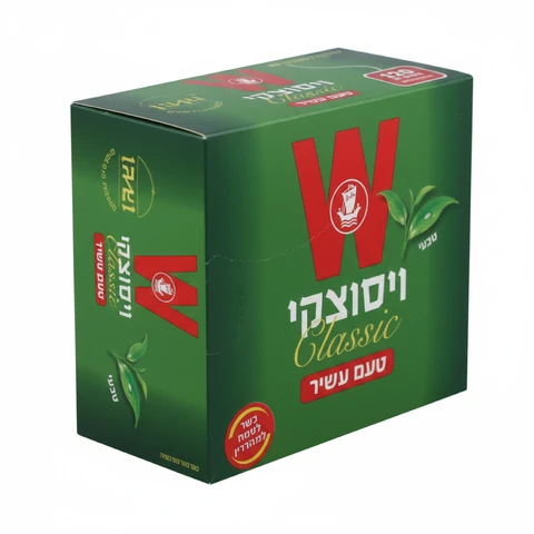 תה ויסוצקי קלאסיק 50 שקיקים