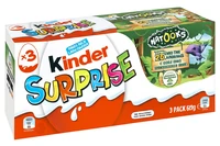 קינדר - ביצת הפתעה שלישייה 60 גרם