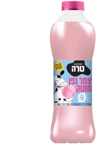 משקה חלב טרה בטעם צמר גפן מתוק 1 ליטר