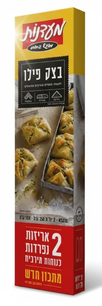 בצק פילו מעדנות 500 גרם