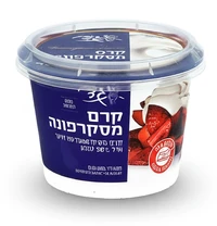 גבינת מסקרפונה 38% 250 גרם טרה