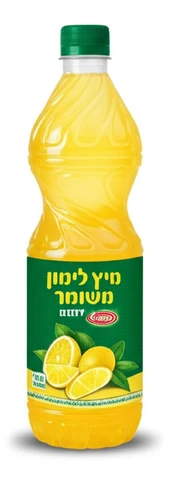 עסיס מיץ לימון טבעי משומר 1 ליטר