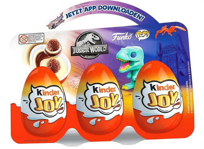 קינדר ג'וי שלישייה (3 יחידות * 20 גרם)