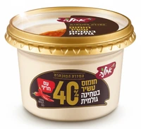 אחלה חומוס עשיר 50% טחינה גולמית 400 גרם