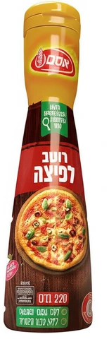 רוטב פיצה אסם 320 גרם 290 מ"ל