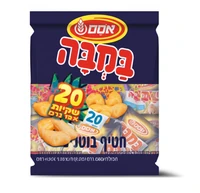 במבה יום הולדת מארז 15 יחידות 300 גרם