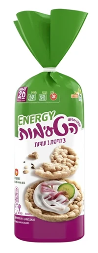 אנרג'י - פריכיות 3 דגנים 135 גרם הטעימות