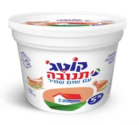 קוטג' 5% שום שמיר 250 גרם תנובה