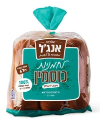 לחמניות כוסמין מלאות אנג'ל 6 יחידות 450 גרם