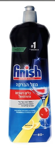 פיניש נוזל הברקה למדיח כלים לימון 800 מ"ל