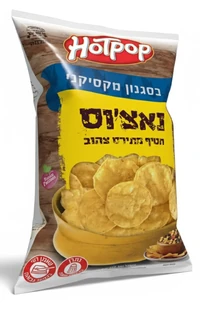 נאצ'וס חטיף תירס בסגנון מקסיקני 322 גרם