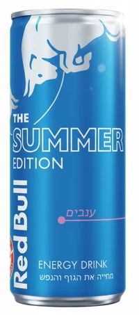 רד בול משקה אנרגיה בטעם ענבים פחית 250 מ"ל