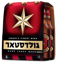 בירה גולדסטאר שישייה 6 בקבוקים 330 מ"ל