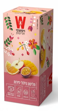 ויסוצקי תה הגן הקסום הילולי פירות 25 שקיקים