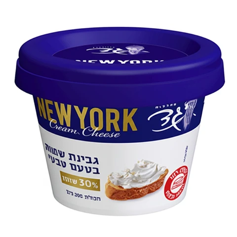 גד ניו יורק גבינת שמנת טבעי 30% שומן 200 גרם