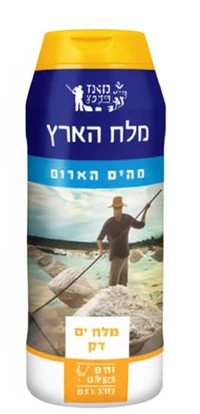 מלח הארץ מלח ים אדום דק 500 גרם