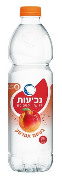 נביעות מים בטעם אפרסק 1.5 ליטר פיקדון