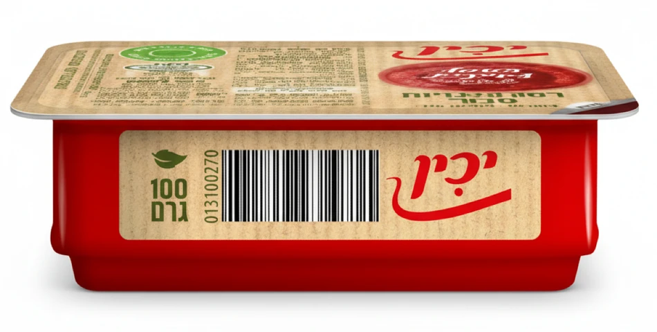 יכין רסק עגבניות טבעי 100 גרם