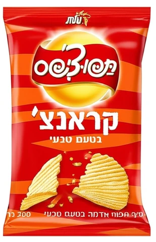 תפוצ'יפס קראנצ' טבעי 200 גרם