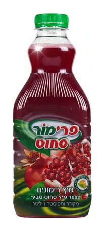 פרימור מיץ רימונים 100% סחוט טרי 1 ליטר