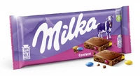 שוקולד חלב מילקה עם עדשים 100 גרם
