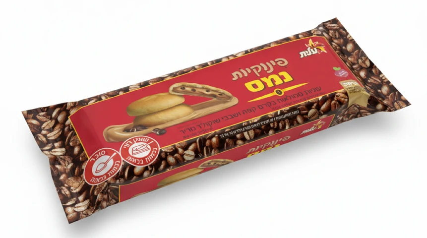 עוגיות קרם קפה נמס עלית 200 גרם