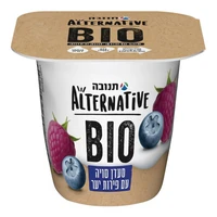 יוגורט סויה BIO Alternative פירות יער גביע 150 גרם - תנובה
