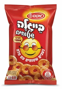 בייגלה שטוחים עם מלח אסם 60 גרם