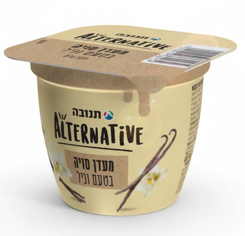 מעדן סויה בטעם וניל 125 גרם