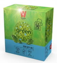 תה ויסוצקי ירוק עם נענע - 50 שקיקים
