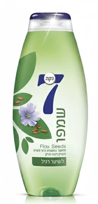 שמפו נקה 7 רגיל ירוק 750 מ"ל