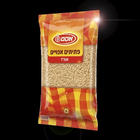 פתיתים אפויים אורז עם אטריות 500 גרם אסם