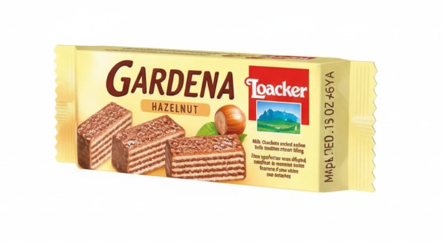 וופל גרנדה מצופה שוקולד בטעם אגוזים 200 גרם