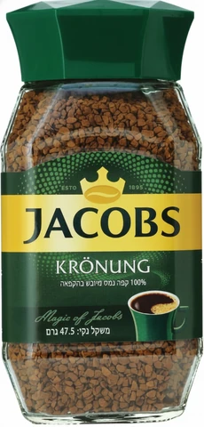 קפה ג'ייקובס קרוננג נמס מיובש בהקפאה צנצנת 200 גרם